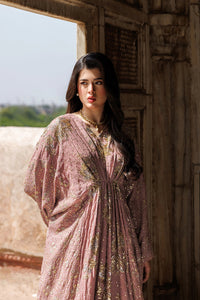 Long Sequined Chiffon Gown Set | Ready to Wear