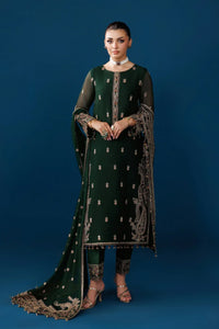 03-Piece Chiffon Suit With Silk Dupatta | Ready To Wear