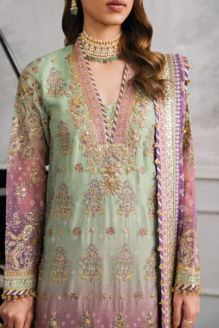 03-Piece Embroidered Chiffon Suit | Ready To Wear