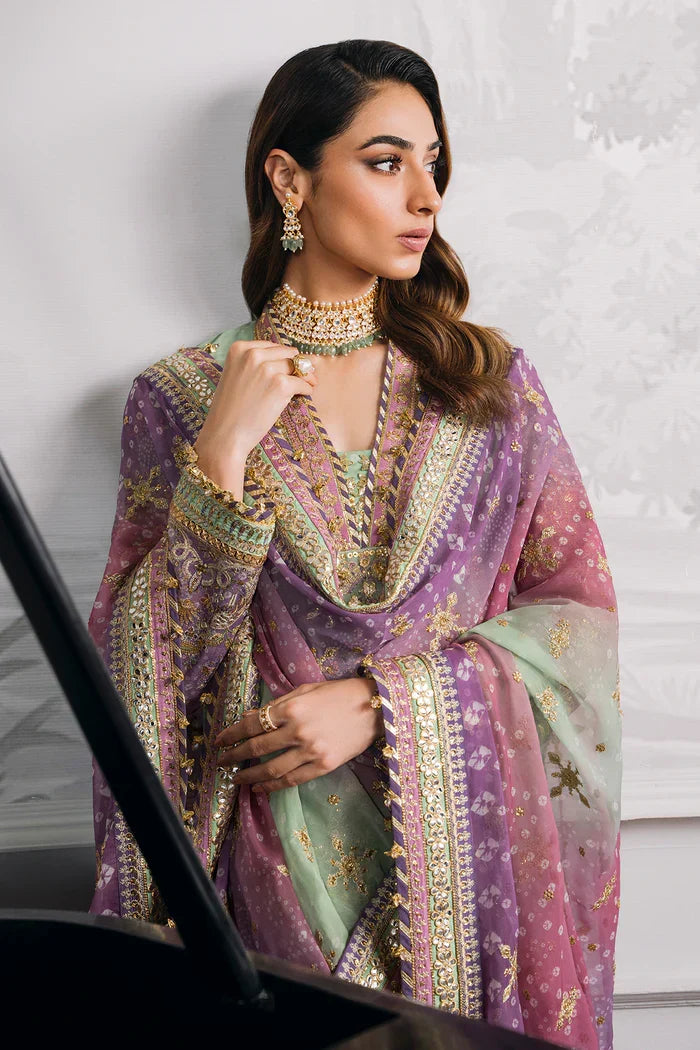 03-Piece Embroidered Chiffon Suit | Ready To Wear