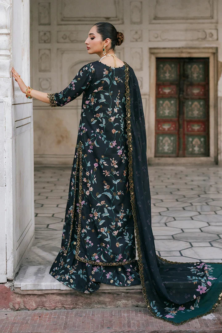 03-Piece Printed Lawn Suit With Embroidery | Ready To Wear
