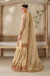 Beige and Pink Handwork Embroidered Lawn Luxury Suit |Ready to Wear