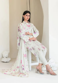 03-Piece Printed Lawn Suit | Ready To Wear