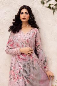 03-Piece Printed Lawn Suit With Embroidery | Ready To Wear