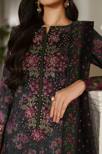 03-Piece Printed Lawn With Embroidered - Ready To Wear