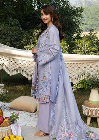 03-Piece Embroidered Lawn Suit With Jacquard Dupatta | Ready To Wear