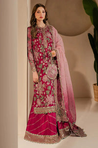 03-Piece Embroidered Chiffon Suit With Net DUpatta | Ready To Wear