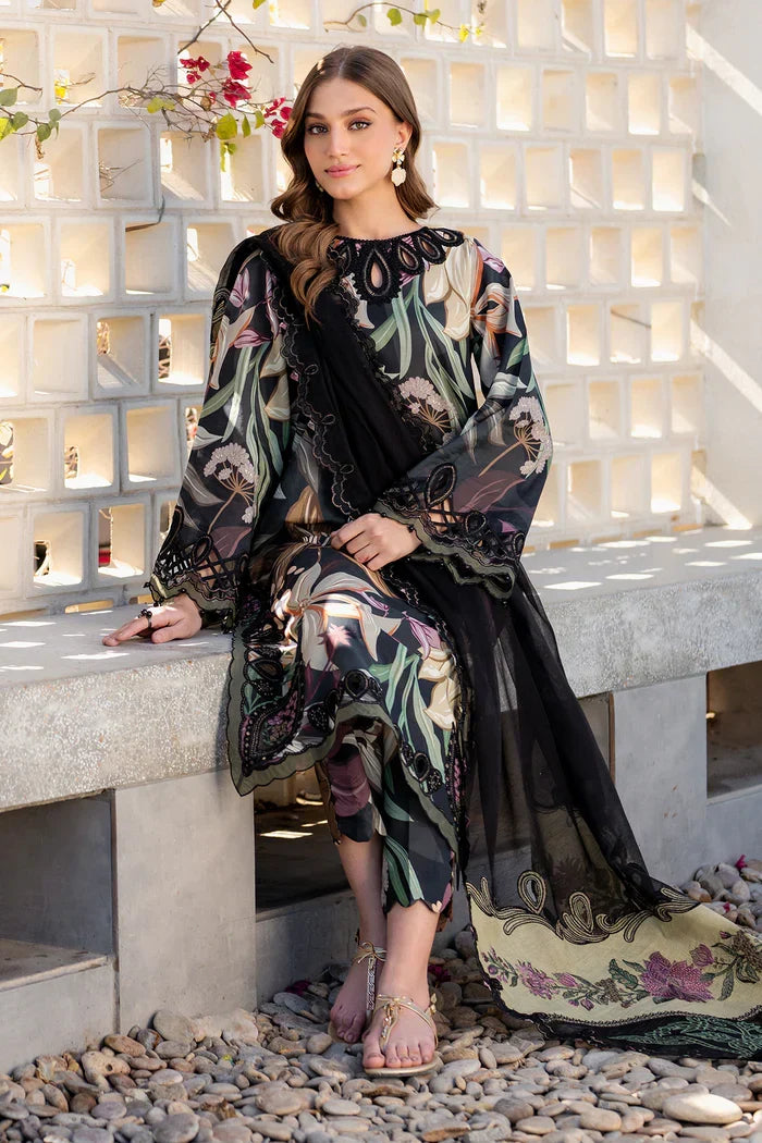 03-Piece Printed Lawn Suit | Ready To Wear