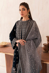 Jazmin Luxury Velvet Collection 3-Piece Stitched Suit | RTW
