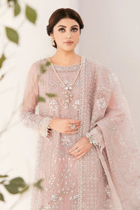 Pink Organza Embroidered Suit | Ready to Wear
