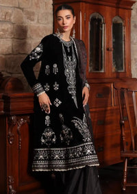 Luxury Velvet 3 Pcs Suit | Ready To Wear