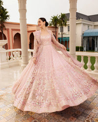 03-Piece Heavy Embroidered Net Maxi | Ready To Wear