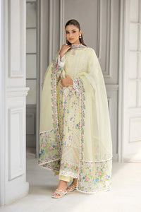 03-Piece Embroidered Chikankari Suit | Ready To Wear