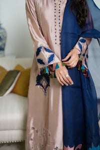 03-Piece Silk Suit With Embroidery | Ready To Wear