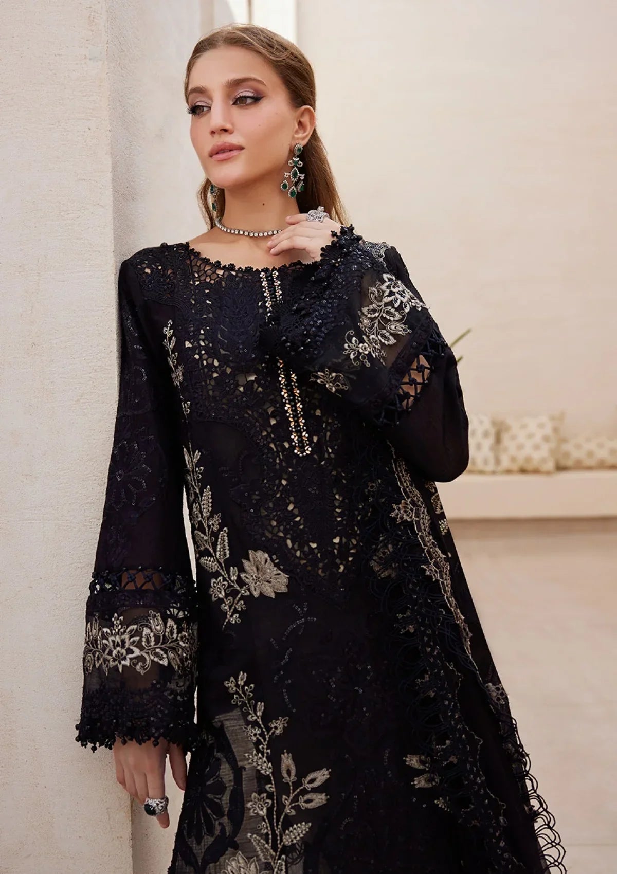 03-Piece Embroidered Lawn Suit | Ready To Wear