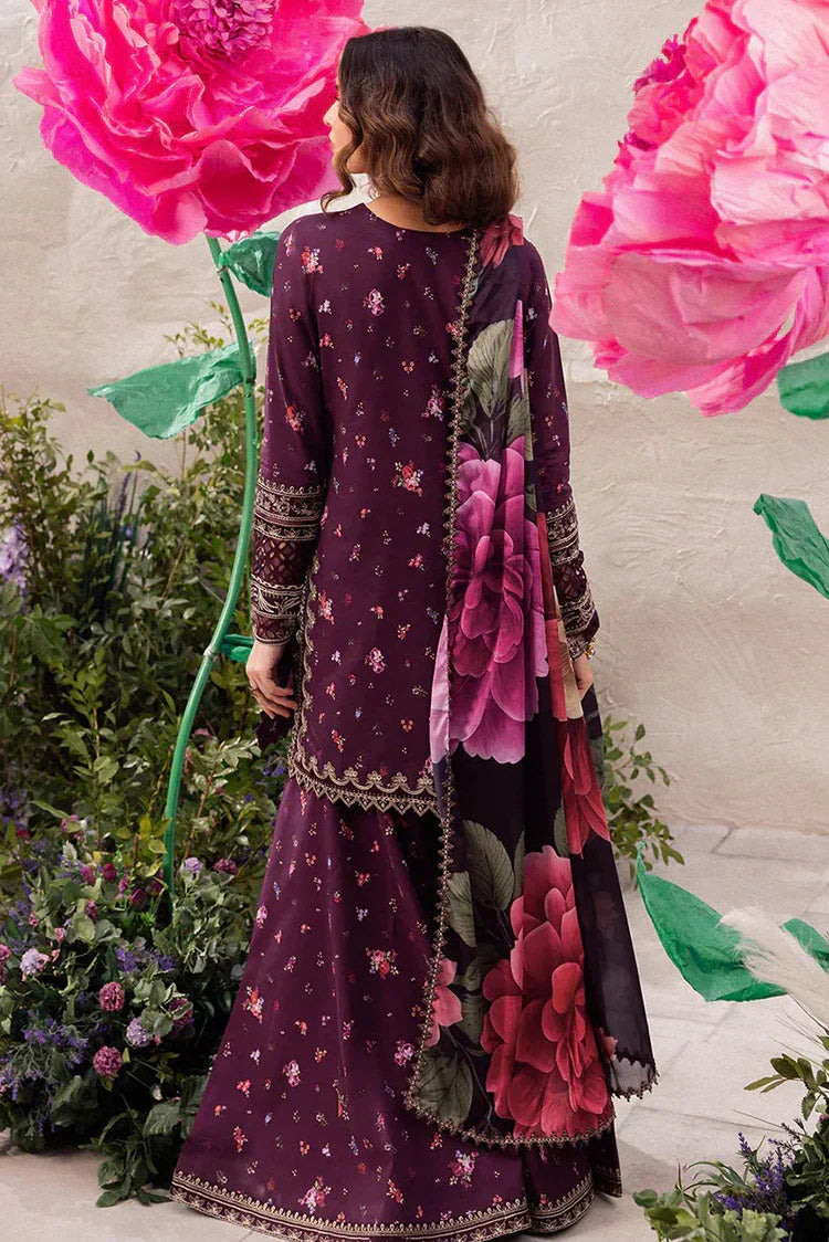 03-Piece Printed Lawn Suit With Embroidery | Ready To Wear