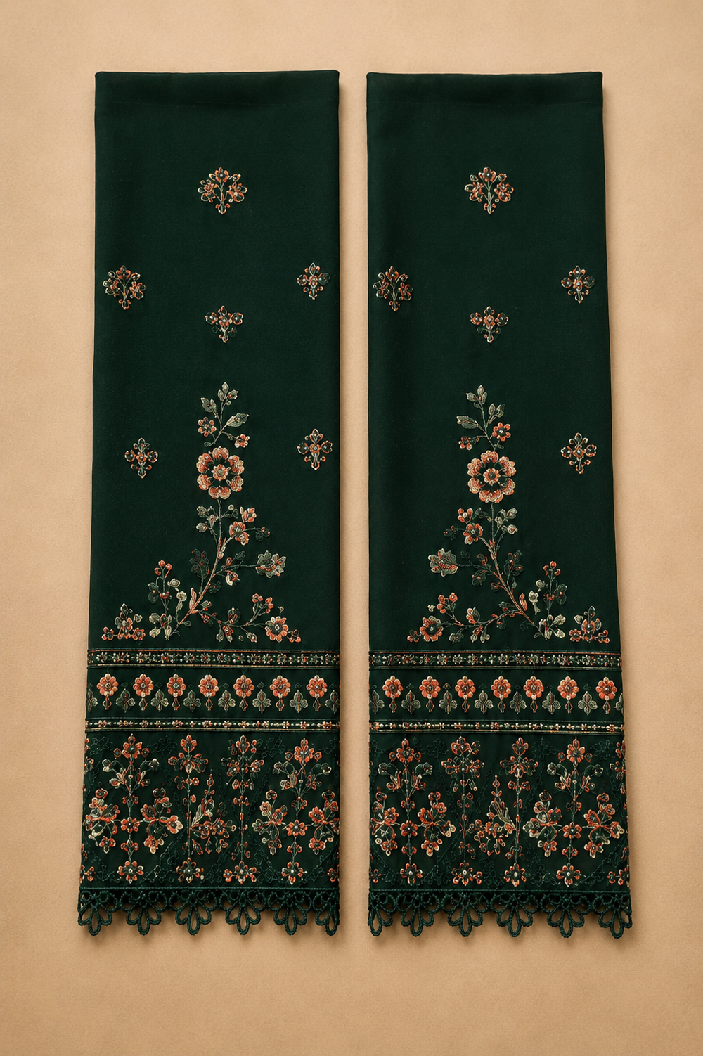 3-Piece Lawn Suit with Embroidered Chiffon Dupatta | Ready to Wear