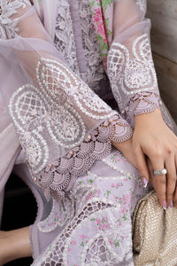 03-Piece Embroidered Lawn Suit With Printed Silk Dupatta | Ready To Wear