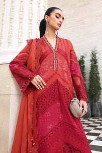 03-Piece Embroidered Lawn Suit With Silk Dupatta | Ready To Wear