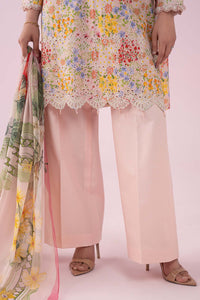 03-Piece Printed Lawn Suit With Chiffon Dupatta | Ready To Wear