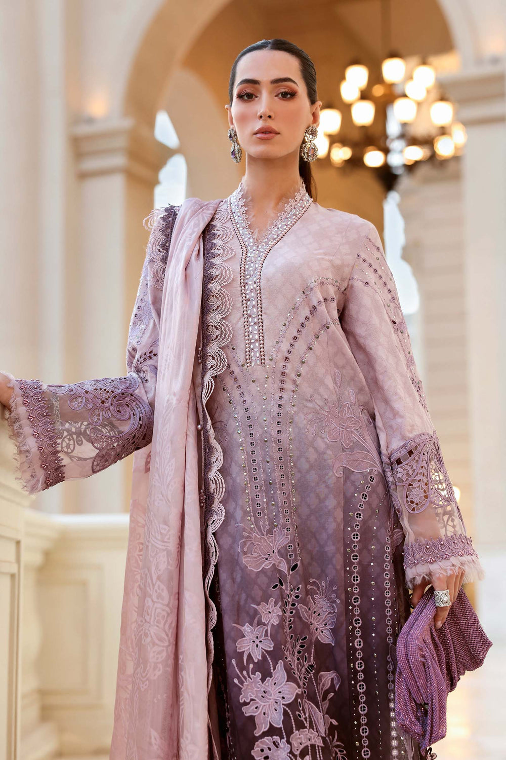 03-Piece Embroidered Lawn SUit | Ready To Wear