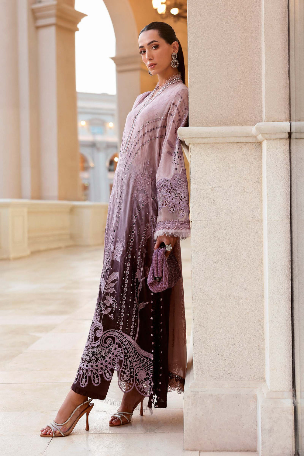 03-Piece Embroidered Lawn SUit | Ready To Wear