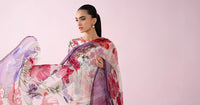 03-Piece Printed Lawn Suit With Chiffon Dupatta | Ready To Wear