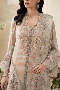 03-Piece Embroidered Chiffon Suit With Printed Silk Dupatta | Ready To Wear