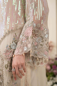 03-Piece Embroidered Chiffon Suit With Printed Silk Dupatta | Ready To Wear