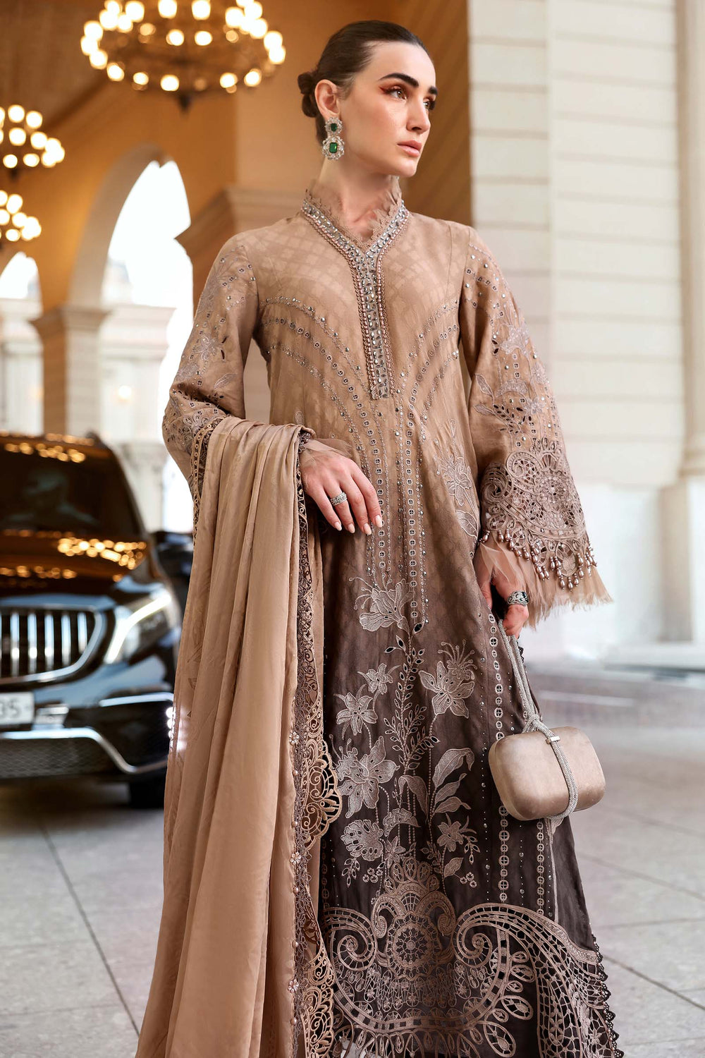 03-Piece Embroidered Lawn SUit | Ready To Wear