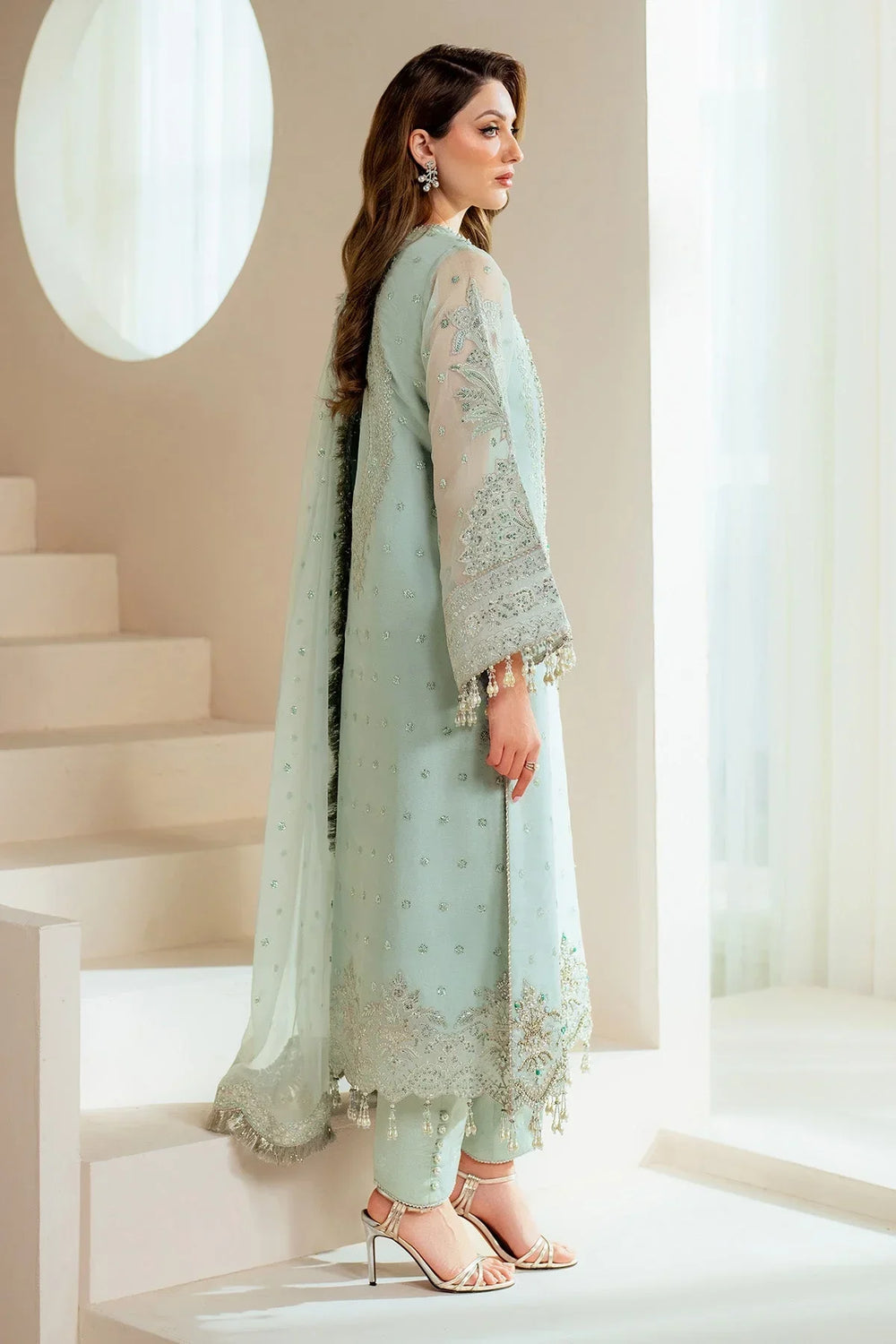 03-Piece Heavy Embroidered Chiffon Suit | Ready To Wear