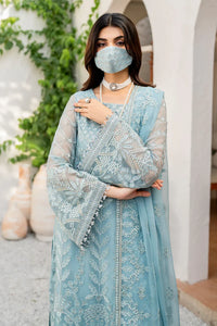 03-Chiffon Suit With Heavy Embroidery | Ready To Wear