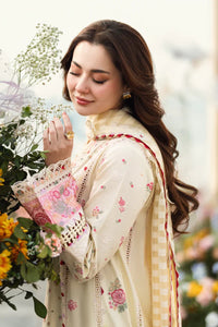 03-Piece Lawn Suit With Embroidery | Ready To Wear