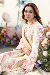 03-Piece Lawn Suit With Embroidery | Ready To Wear