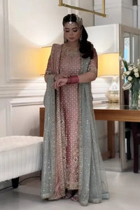 Blushing Rose Addawork Shimmer Festive Masterpiece | RTW