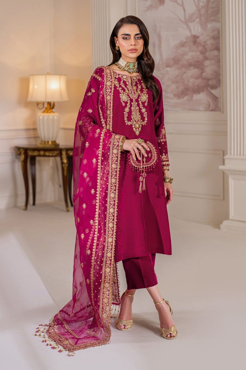 3 Piece Stitched Valvet suit