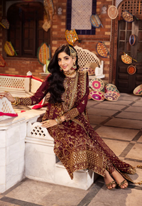 03-Piece Chiffon Suit With Heavy Embroidery | Ready To Wear