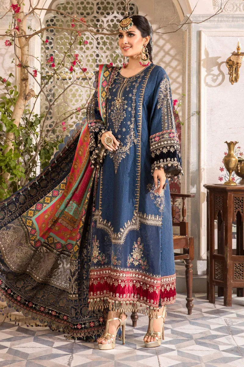 03-Piece Chiffon Suit Embroidery | Ready To Wear