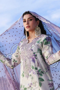 03-Piece Printed Lawn Suit With Embroidery | Ready To Wear