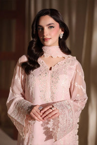 Light Pink Embroidered Chiffon Suit | Ready to Wear