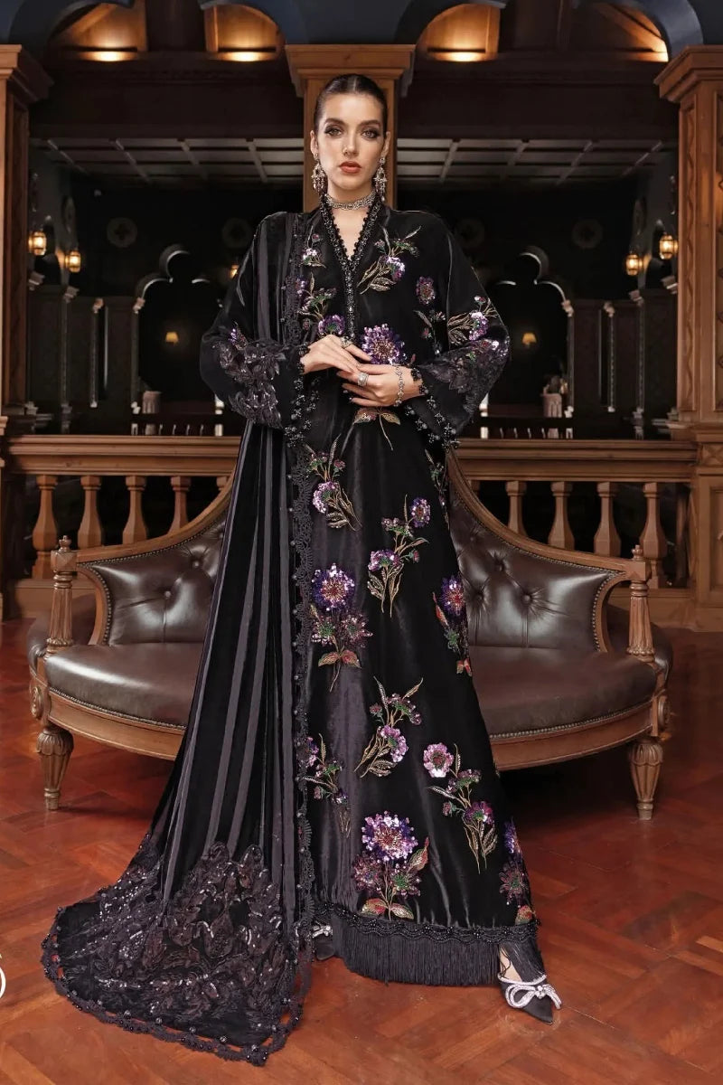 Embellished Velvet 3-Piece Suit | Ready to Wear