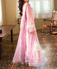 Chiffon 3-Piece Suit with Embroidered Neckline & Chiffon Dupatta | Ready to Wear