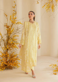 3 Piece Lawn Suit With Monal Dupatta | Ready To Wear