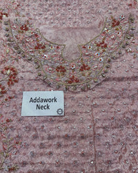 Blushing Rose Addawork Shimmer Festive Masterpiece | RTW