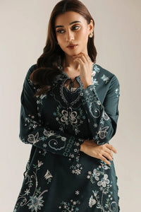 Shalmoz Silk Fully Heavy Embroidered 2-Piece Suit |RTW