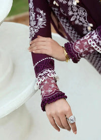 03-Piece Embroidered LAwn Suit With Organza Dupatta | Ready To Wear