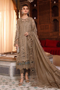 Embroidered Organza Suit with Silk Trouser | Ready to Wear