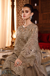 Embroidered Organza Suit with Silk Trouser | Ready to Wear