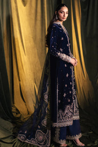 03-Piece Velvet Suit With Organza Dupatta | Ready To Wear
