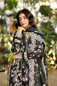 03-Piece Embroidered Printed Lawn Suit With Crinkle Chiffon Dupatta | Ready To Wear
